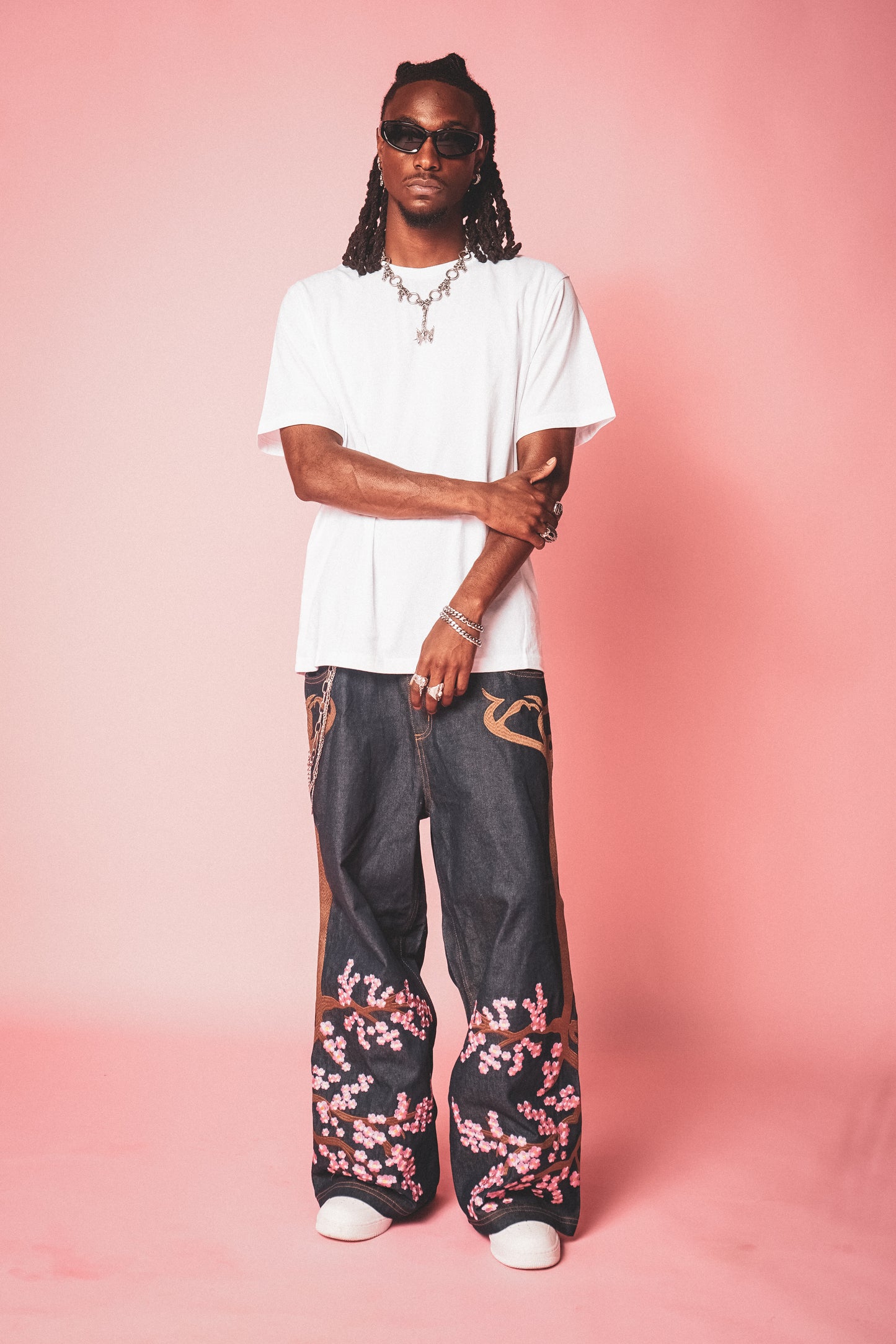 SAKURA DENIM PANTS