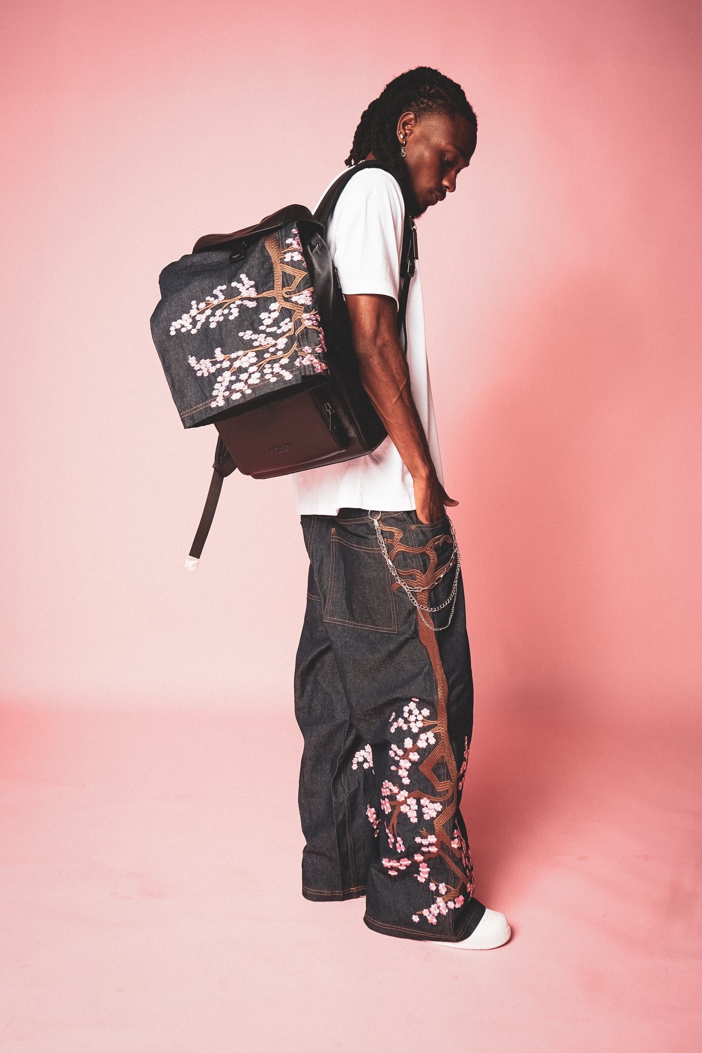 SAKURA DENIM PANTS